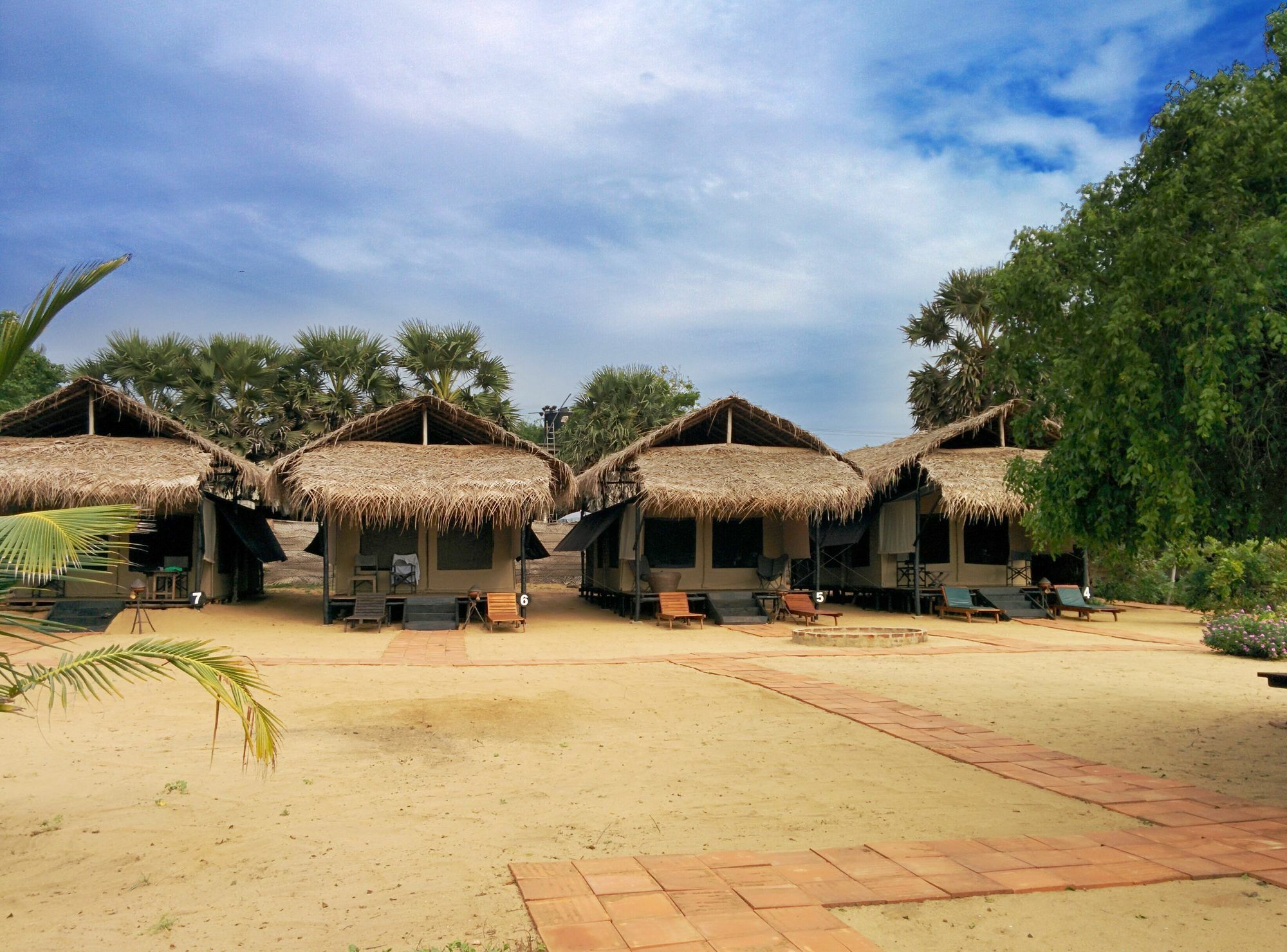 The Beach Camp Yala Kirinda  Zewnętrze zdjęcie